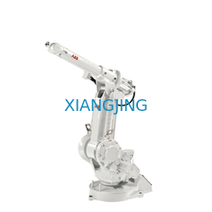 Brazo robótico usado de ABB IRB 1410 6 AXIS como robot para soldar con autógena y el manipulante material que dirigen con la carga útil 5kg
