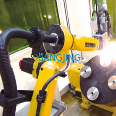 El brazo del robot de 6 AXIS utilizó el alcance del robot industrial 2032M M para la soldadura