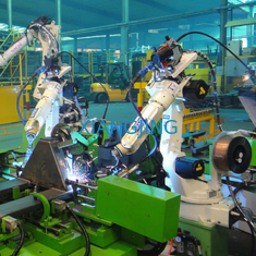 Sopletes robóticos usados industriales de AXIS Tig Welding Robot With Otc del brazo 6