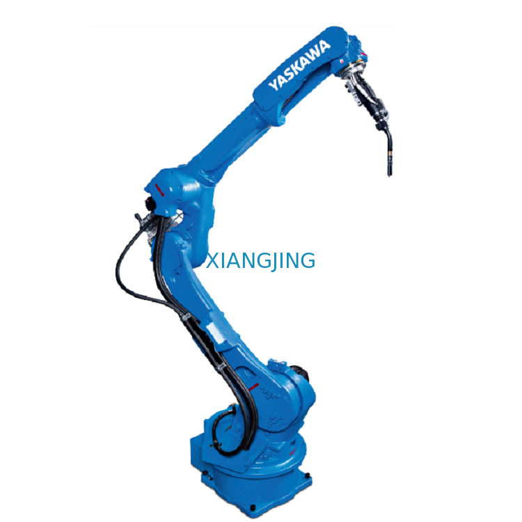 Sistemas y soldadores industriales de la alimentación del alambre del alcance del manipulante del brazo del robot de soldadura del eje de YASKAWA AR2010 6 y 12 de la carga útil 2010 del kilogramo