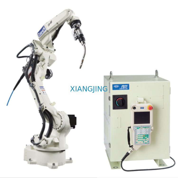 Sopletes robóticos usados industriales de AXIS Tig Welding Robot With Otc del brazo 6
