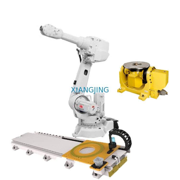 Robot de soldadura industrial del robot de fines generales altamente productivo 6 AXIS de ABB con el posicionador del robot de GBS